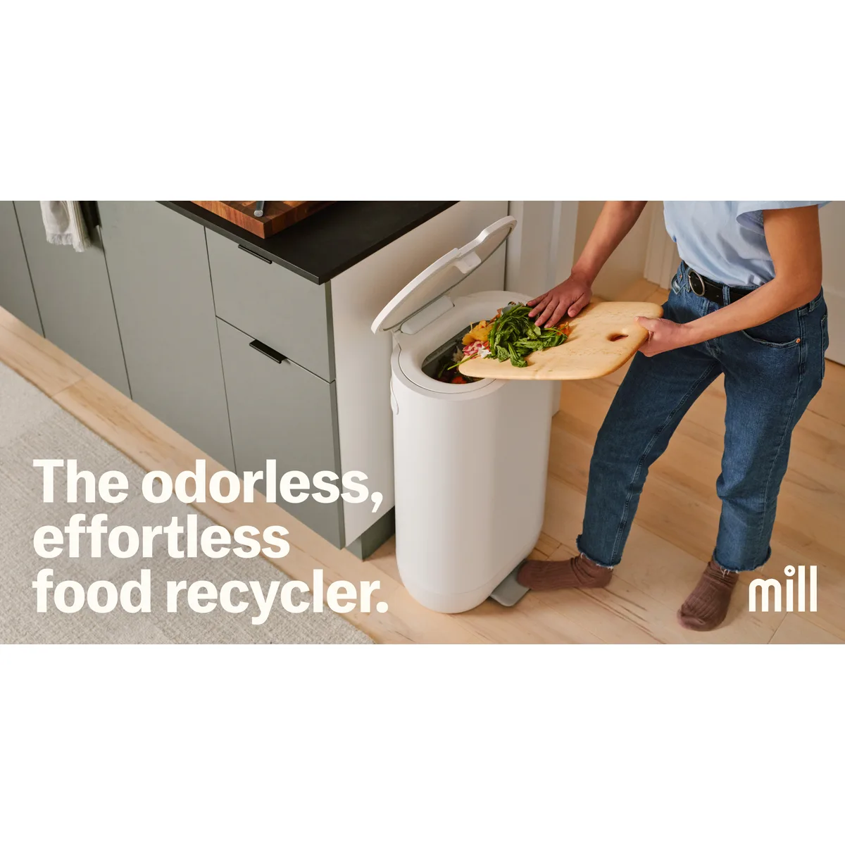 Mill Kitchen Bin food recycler