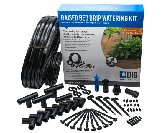 DIG ML50 raised bed drip irrigation kit