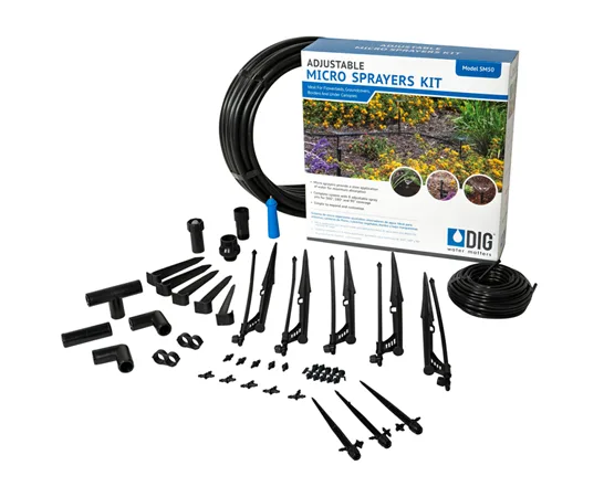 DIG SM50 adjustable micro sprayer kit