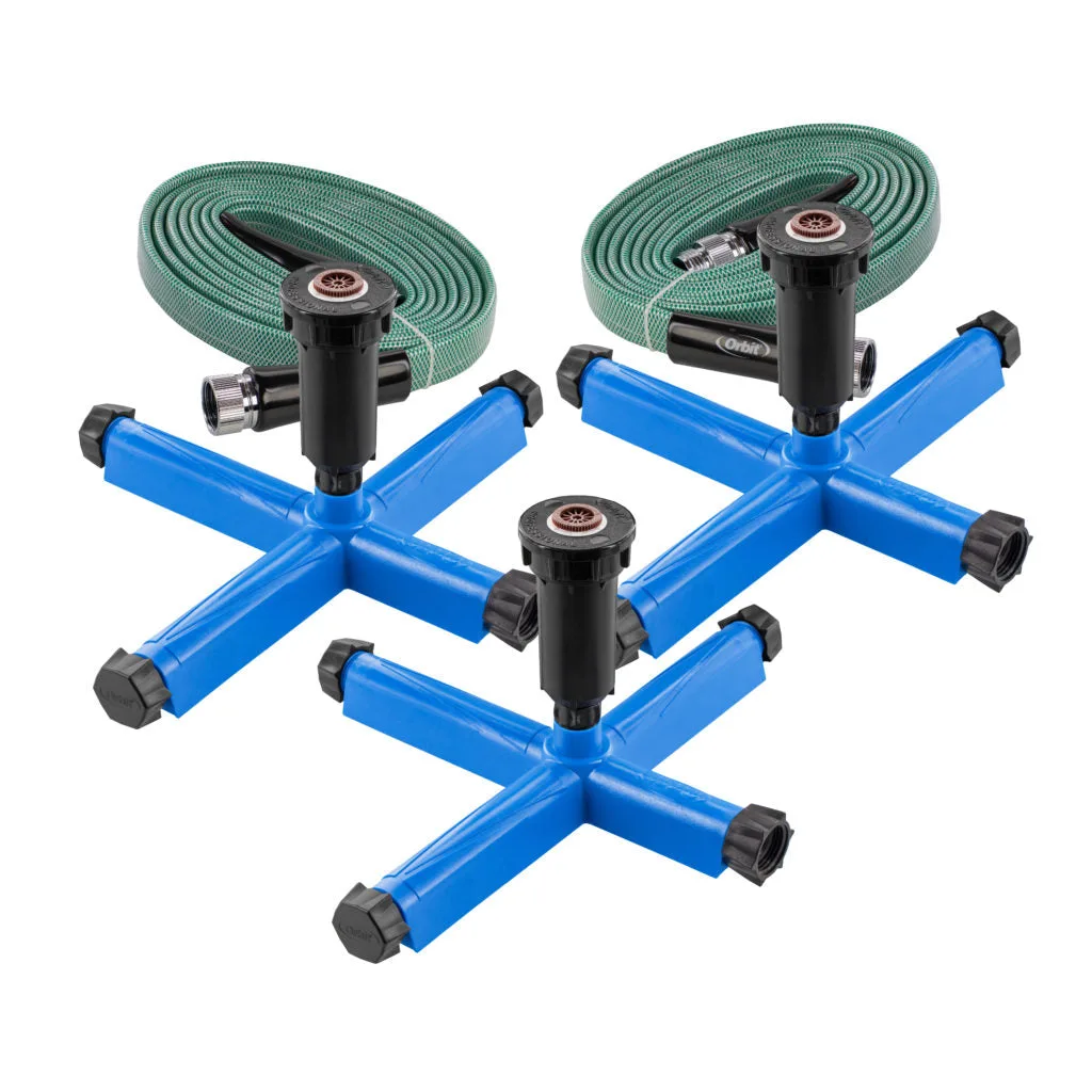 Orbit 27884Z above ground all in one sprinkler kit