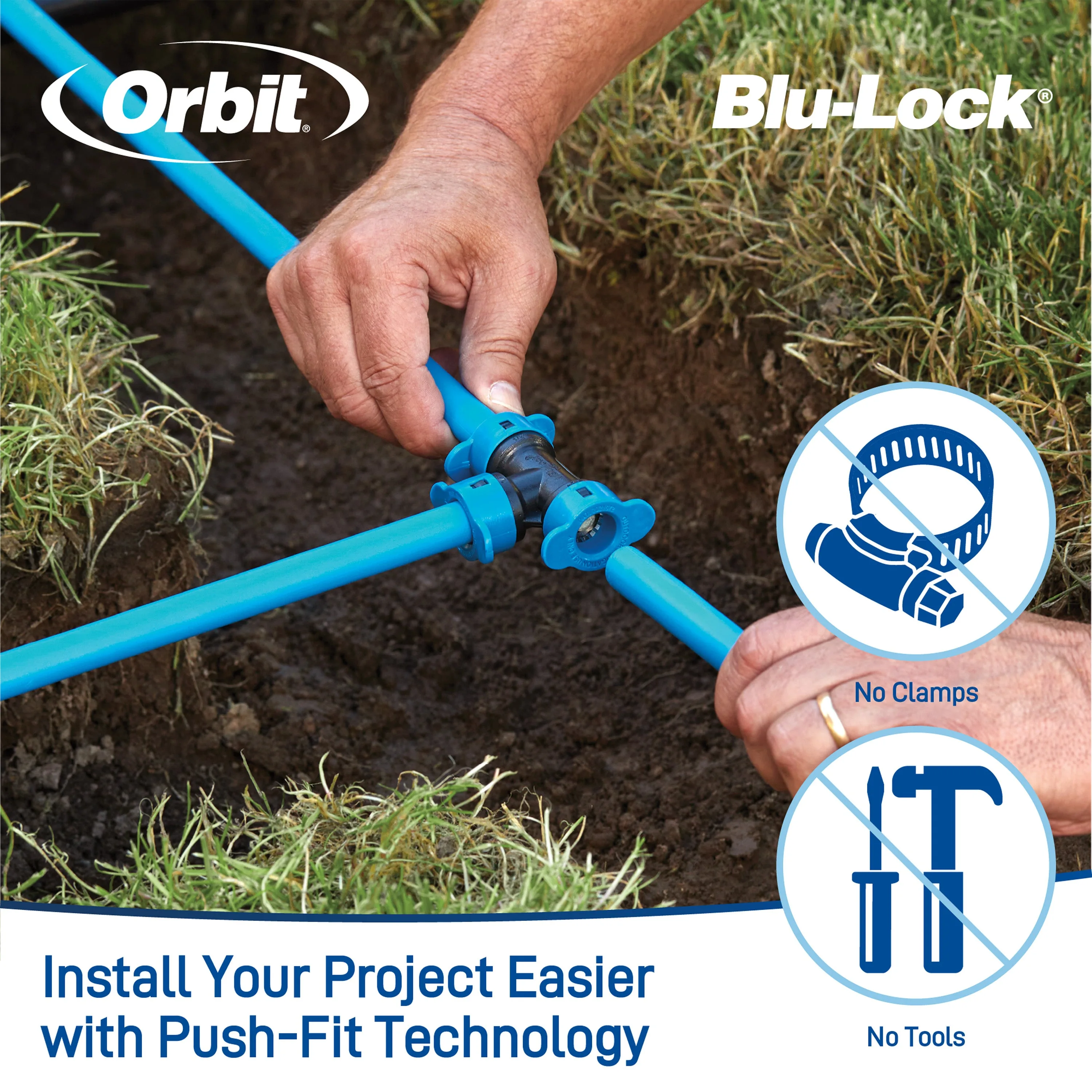 Orbit 50022 three zone all in one sprinkler kit