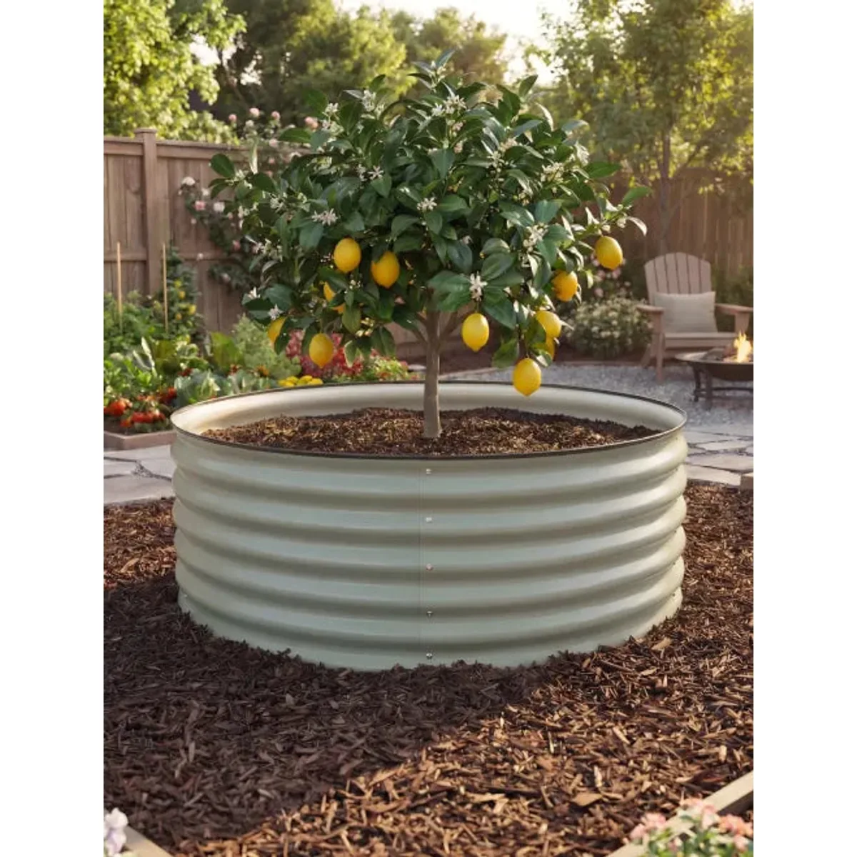 Birdies raised bed cover frame and mesh cover