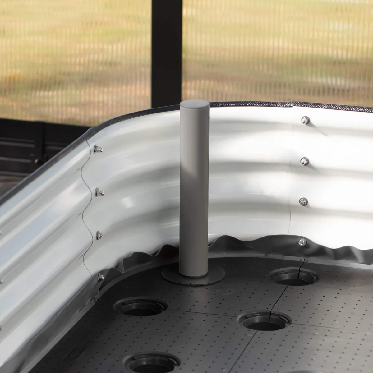 Vego Garden PVC liner component for a raised-bed wicking floor